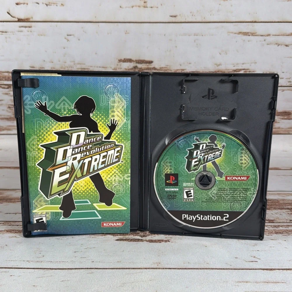 Dance Dance Revolution Extreme PS2 Complete CIB Tested Working Konami DDR